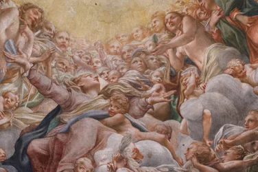 Vierge entre Adam et Ève (détail)