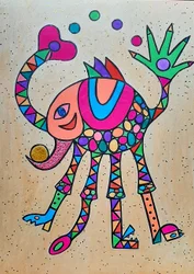 Cochon girafe