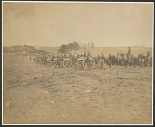 [Première batterie du Connecticut, près de Fredericksburg]