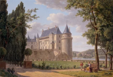 Vue du Château de La Guerche