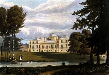 Maison de Chiswick, gravée par Robert Havell et fils