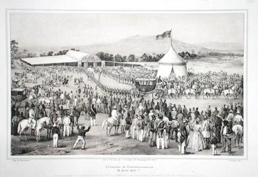 Couronnement du général Faustin Soulouque (vers 1785-1867) comme empereur d