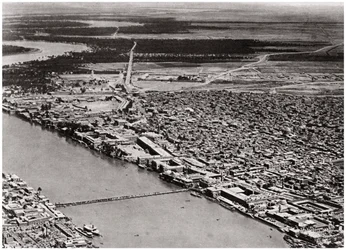 Bagdad depuis un avion, Irak