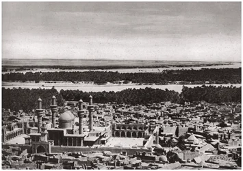 La Kadhimiya, la ville sainte près de Bagdad, vue d