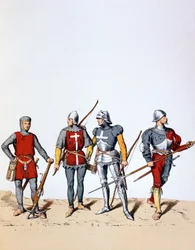 Troupes de la Garde Royale, 12ème-16ème siècle, 1887