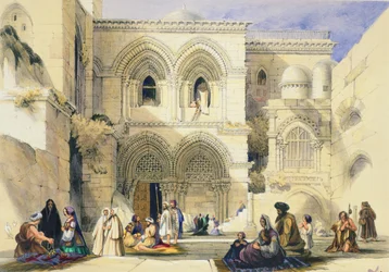 Saint-Sépulcre, à Jérusalem