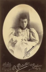 Xenia Alexandrovna de Russie et sa fille, la princesse Irina Alexandrovna