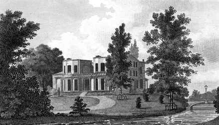 Villa de Lord Nelson à Merton, 19ème siècle