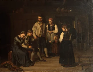 Vie quotidienne dans le salon d