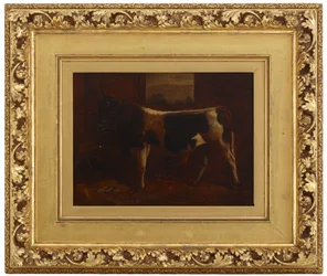 Un taureau primé, 1870