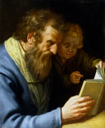 Saint Matthieu et un ange