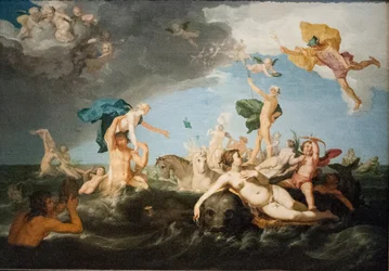 Suédois :  Neptunus triumftåg Triomphe de Neptune