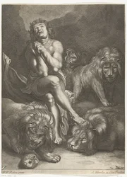 Daniel dans la fosse aux lions