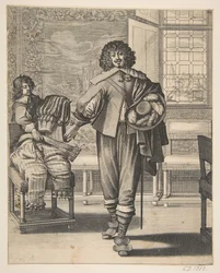 Le Courtisan suivant l