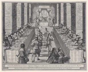 Disposition du Festin , from "L