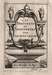 Les Pénitents : Frontispice