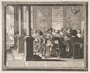 Le Banquet pour le retour du fils prodigue, ca. 1636