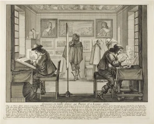 Le graveur et l