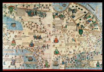 Atlas catalan, 1375 (carte)