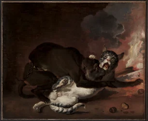 Le Singe et le Chat, probablement années 1670