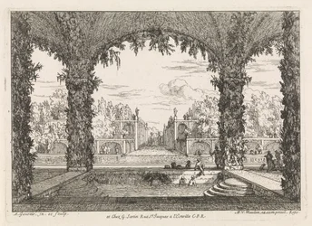 Jardin avec bain