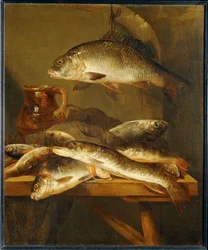 Nature morte au carpe …