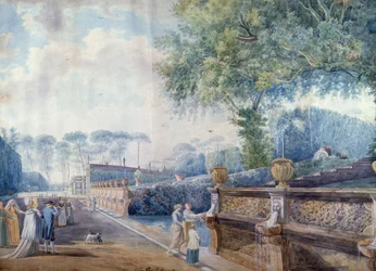 Les jardins du Palazzo Doria Pamphili, Rome