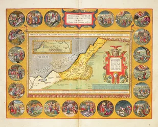 Les pérégrinations d’Abraham, tirées du «Theatrum Orbis Terrarum», 1603
