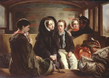 Deuxième classe - La Séparation, vers 1855