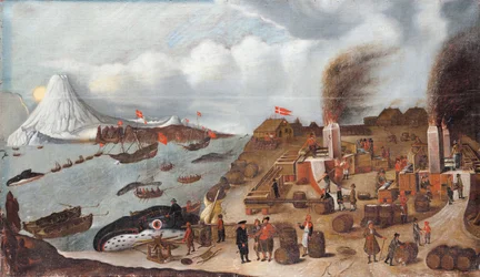 Station baleinière danoise, 1634