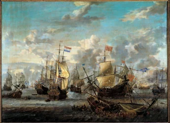 Deuxième guerre anglo-néerlandaise : La bataille des quatre jours du 11 au 14 juin 1666