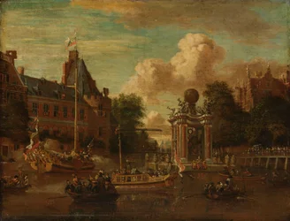 La légation moscovite en visite à Amsterdam