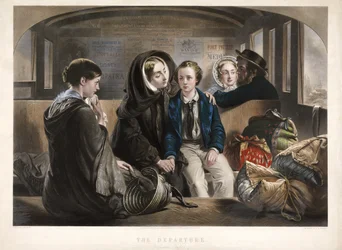 Le Départ (Seconde Classe), pub. 1857