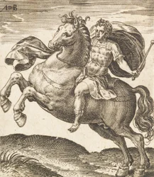 Domitien de Douze Césars à cheval