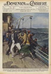 Cinq passagers clandestins, découverts dans la cale d