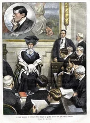 Le procès de Harry Thaw à New York en 1907. Harry Thaw, fils d