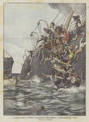 Les drames de la mer, la collision de deux navires près de Marseille et le naufrage du Liban