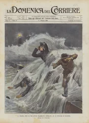 La fin tragique de trois acteurs dramatiques distraits, sur la plage de Biarritz