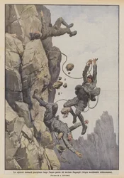 Trois alpinistes lombards tombent le long de la paroi escarpée de la tour Magnaghi (Grigna méridionale) et se brisent