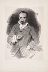 Autoportrait, deuxième quart du 19ème siècle