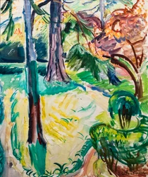 Jardin à Honfleur