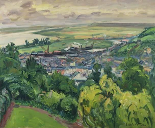 Paysage à Honfleur