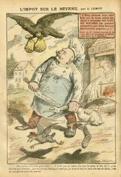 Illustration par Achille Lemot dans Le Pèlerin