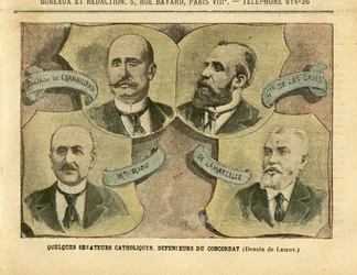 Illustration de Achille Lemot (1846-1909) dans Le Pèlerin