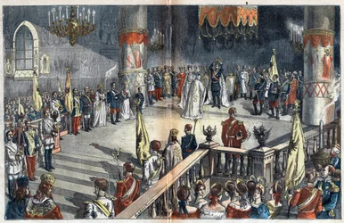Le couronnement du tsar Nicolas II