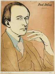 Portrait du compositeur Frederick Delius