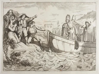 Débarquement près du Tibre