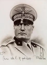 Benito Mussolini, 27 avril 1931