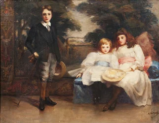 Les trois enfants du 4e marquis de Cholmondeley