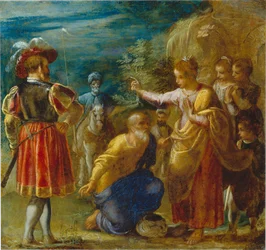 Le retable de Francfort représentant l
